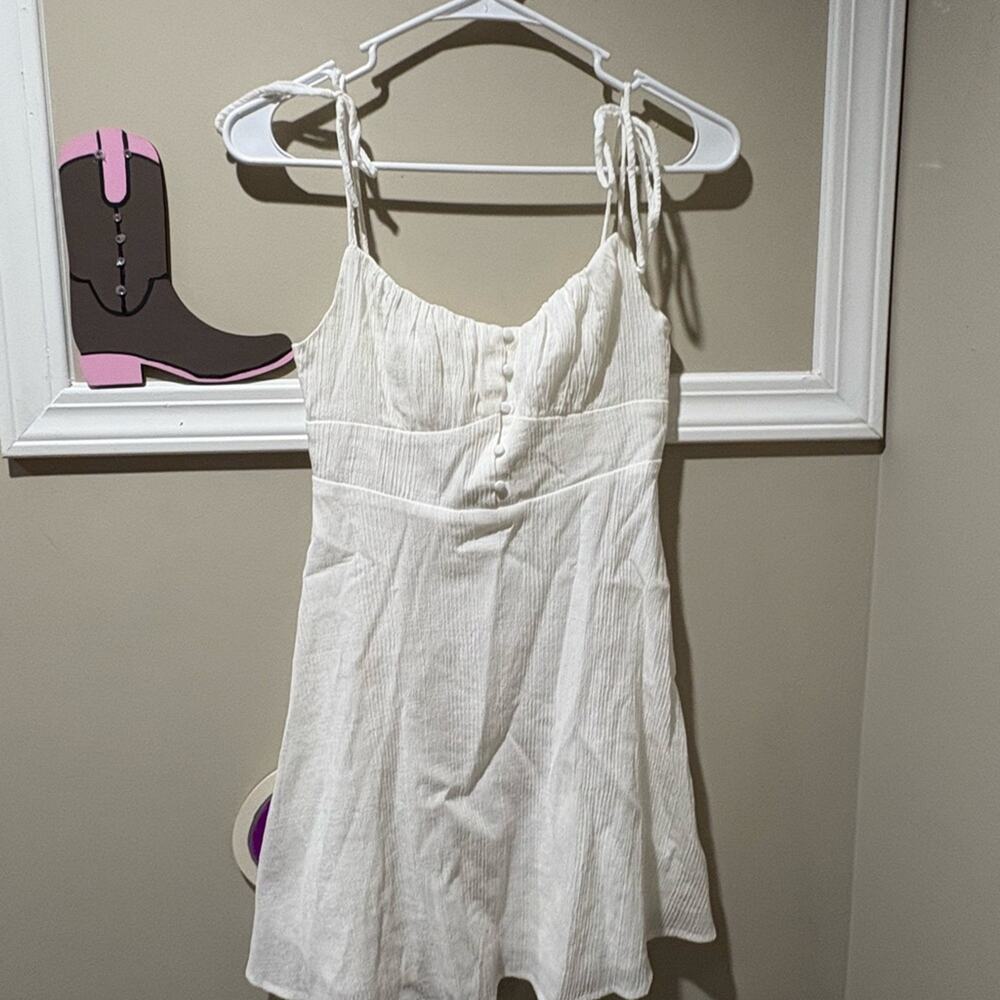 Astr Ivory Strappy Dress‎